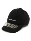 GIVENCHY LOGO-EMBROIDERED SPIKE STUD-DETAIL BASEBALL CAP
