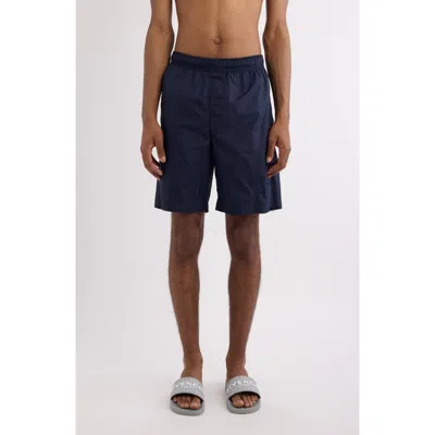 GIVENCHY GIVENCHY LOGO EMBROIDERED SWIM TRUNKS