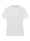 Givenchy Crew Neck Cotton T-shirt In White