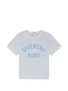 Givenchy Logo-embroidered T-shirt In Gray