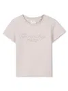 Givenchy Baby Boys Signature Print T-shirt In Neutrals