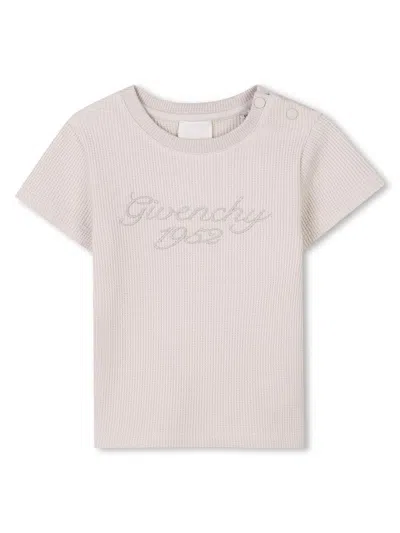 GIVENCHY LOGO-EMBROIDERED T-SHIRT