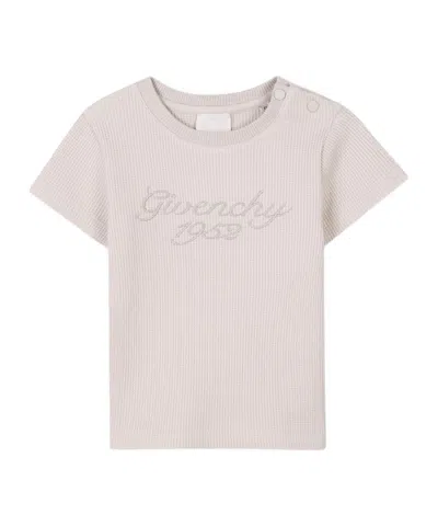 Givenchy Logo-embroidered T-shirt In Pink