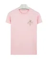 Givenchy Logo Embroidered T-shirt In Pink