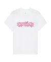 Givenchy 4g Embroidered Logo Classic Fit T-shirt In White