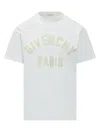 Givenchy Logo Embroidered T-shirt In Multi