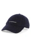 GIVENCHY GIVENCHY LOGO EMBROIDERED TWEED BASEBALL CAP