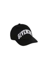 Givenchy Logo-embroidered Twill Cap In Black