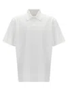 Givenchy White Polo Shirt With Logo Embroidery On The Front In Cotton Man In White