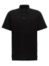 Givenchy Polo With Monogram Embroidery In Black
