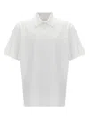 Givenchy White Polo Shirt With Logo Embroidery On The Front In Cotton Man In White
