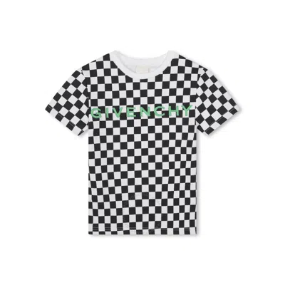 GIVENCHY GIVENCHY LOGO EMBROIDERY ROUND NECK COTTON T-SHIRT
