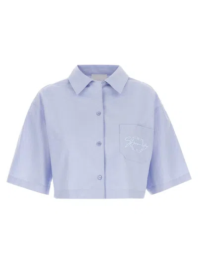 Givenchy Logo Embroidery Shirt