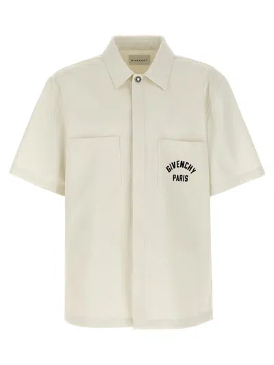 GIVENCHY GIVENCHY LOGO EMBROIDERY SHIRT