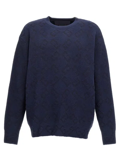 Givenchy Round-collar And Long-sleeved Sweater In Black