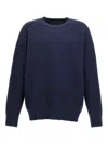 Givenchy Round-collar And Long-sleeved Sweater In Blue