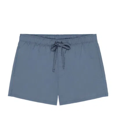 Givenchy Logo Embroidery Swim Shorts In Blue