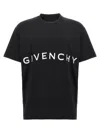 GIVENCHY GIVENCHY LOGO EMBROIDERY T SHIRT