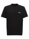 GIVENCHY LOGO EMBROIDERY T-SHIRT BLACK