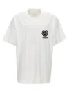 GIVENCHY LOGO EMBROIDERY T-SHIRT WHITE