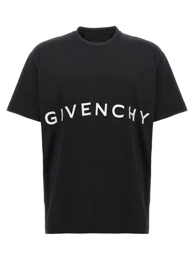 GIVENCHY LOGO EMBROIDERY T-SHIRT