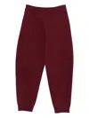 Givenchy Logo-embroidery Track Pants In Red