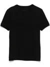 Givenchy T-shirt A Maniche Corte In Cotone. In Schwarz