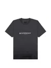 Givenchy Logo Graphic T-shirt In Black