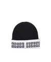 Givenchy Logo Hat In Black