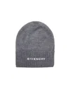 Givenchy Logo Hat In Gray