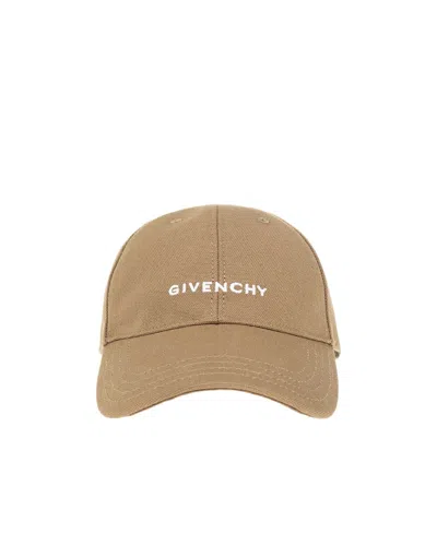 Givenchy Logo Hat In Nude