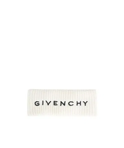 Givenchy Logo Headband In White