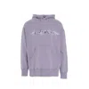 Givenchy Barbed Wire With G Tufting Washed Hoodie In Pattern
