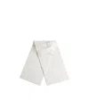 Givenchy Logo Intarsia-knit Scarf In White
