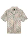 Givenchy Logo-intarsia Silk Pyjama Shirt