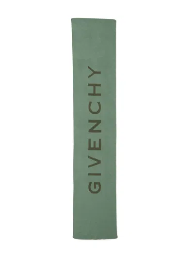 GIVENCHY LOGO-JACQUARD SCARF