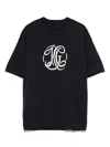Givenchy Logo-jacquard T-shirt In Blue