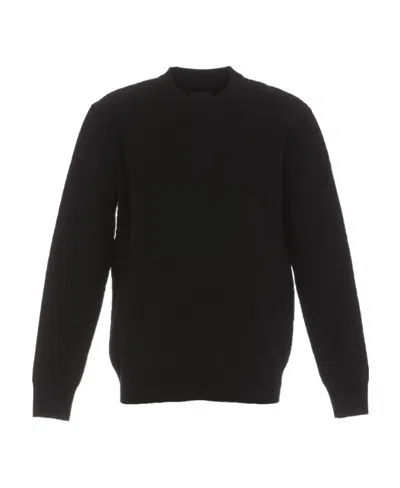 Givenchy Logo Knitted Pullover In Black