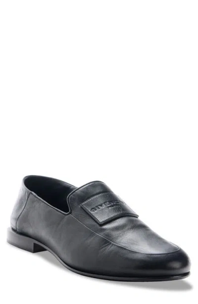 Givenchy Logo Label Convertible Loafer In Black