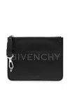 Givenchy Stud-embellished Leather Wallet In Black