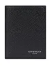 Givenchy Card Holder In Grained Leather In Black