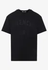 Givenchy Men Cotton T-shirt In Black