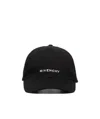 Givenchy Logo-embroidered Baseball Cap In Black