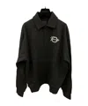 Givenchy Logo Long-sleeved Sweater In Black