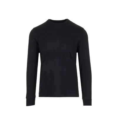 Givenchy Logo Longsleeve T-shirt In Black