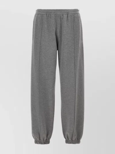 GIVENCHY LOGO METALLIC JOGGERS WITH ELASTIC WAISTBAND