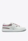 Givenchy Sneakers G Move En Cuirs Mélangés In White