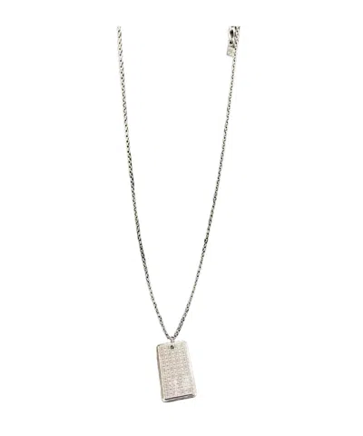 Givenchy Logo Necklace In Multicolor