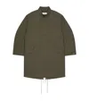 Givenchy Logo Parka Jacket In Green