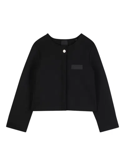Givenchy Kids' Logo-patch Jacket In Black